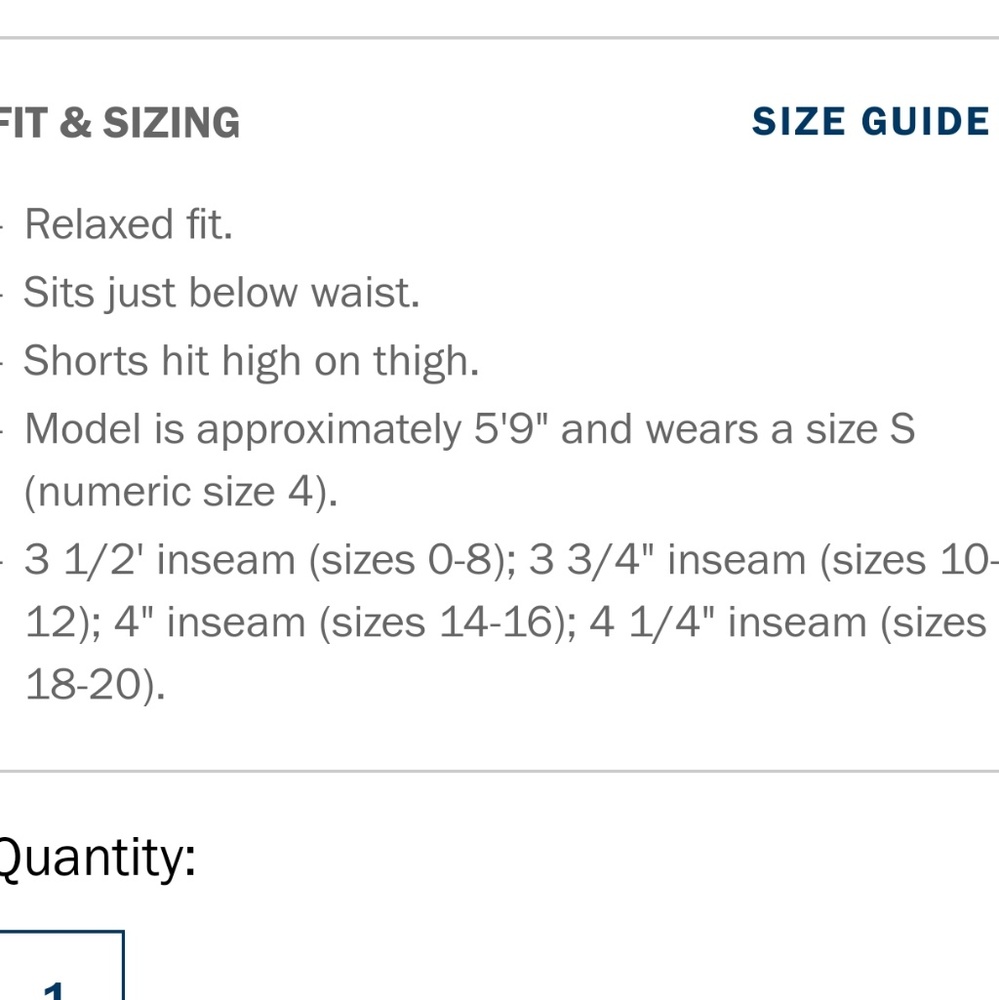 {Old Navy} everyday shorts 3.5 inseam NWT - Picture 2 of 2